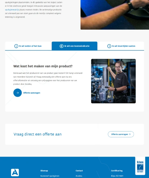 Indicatiecomponent Voor Snelle Vragen Acodeq