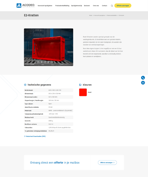 Overzichtelijke Product Presentatie