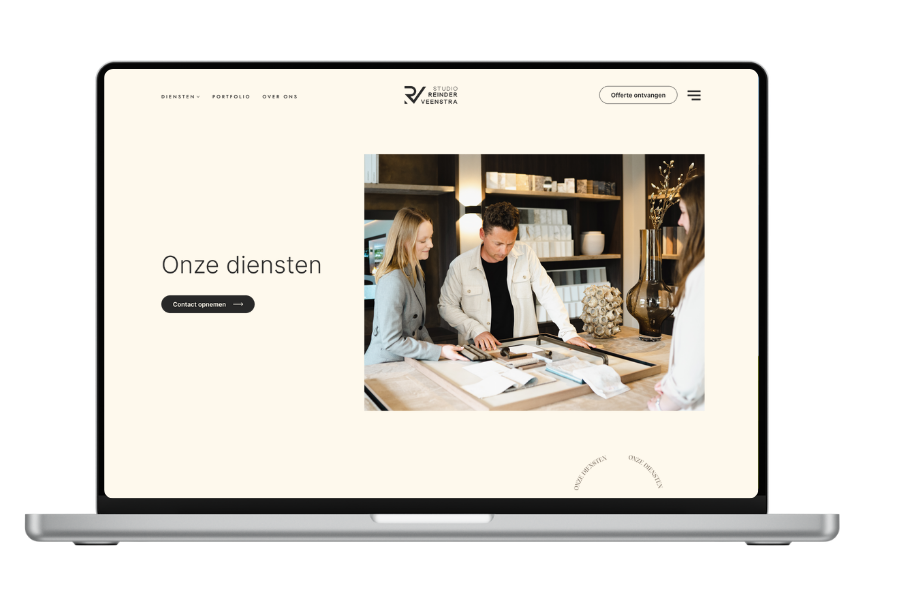 Ontwikkeling Website Reinder Veenstra Website Umbraco