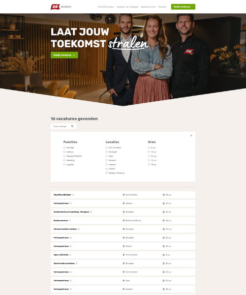 Geoptimaliseerd Voor Conversie Vacaturefilter Afas Koppeling