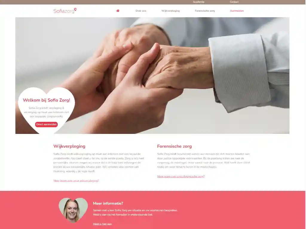 webdesign gezondheidszorg