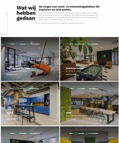 Visueel Portfolio Umbraco Website Profile Project