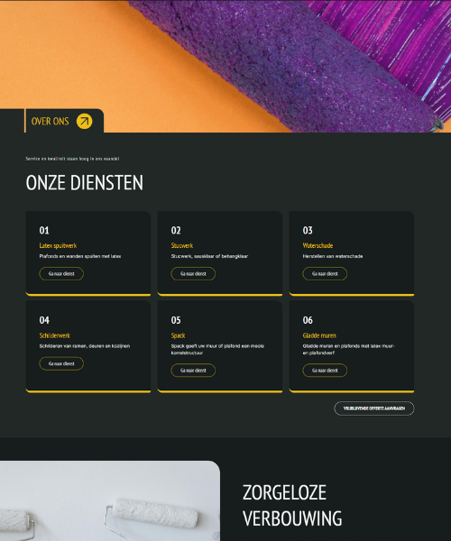 Donkere Achtergronden Minimalistisch Webdesign Vrijdagonline