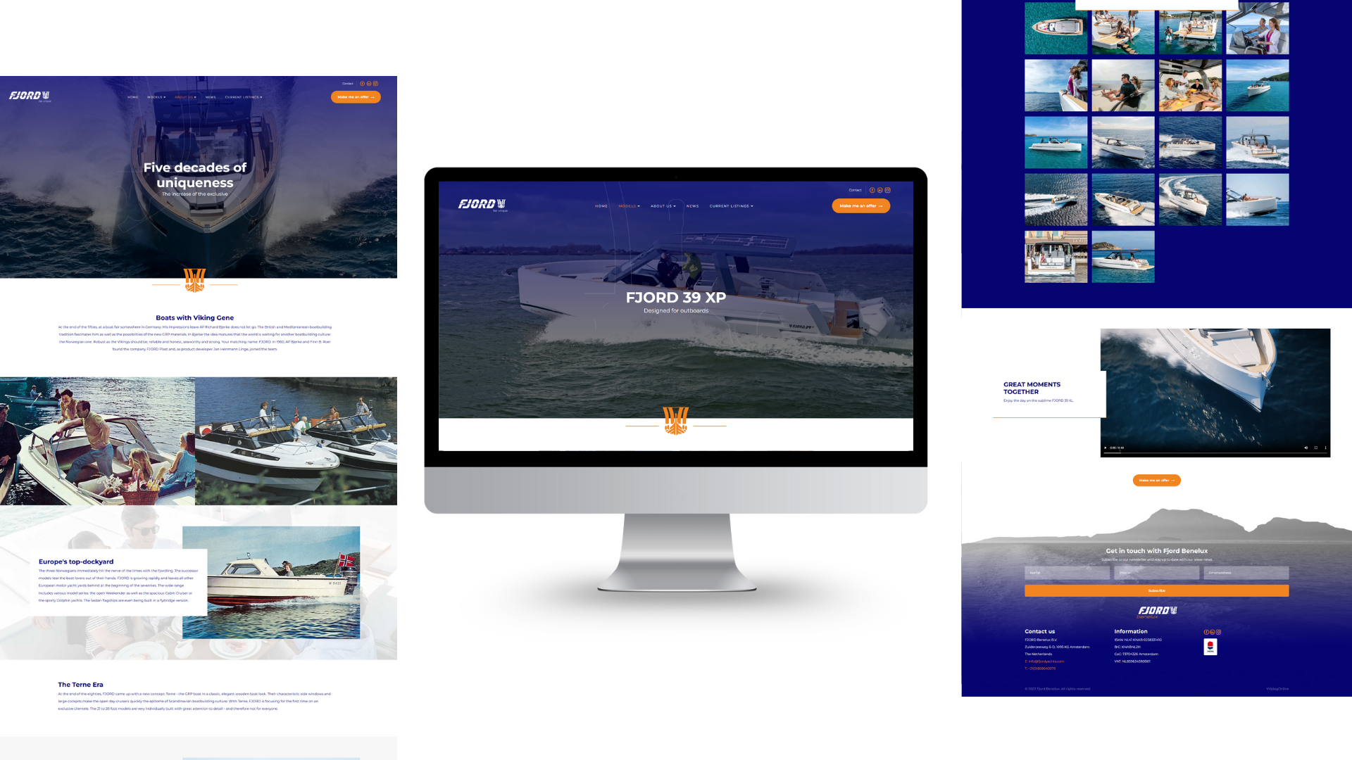 Overzicht Website Fjord Benelux Umbraco Cms Luxe