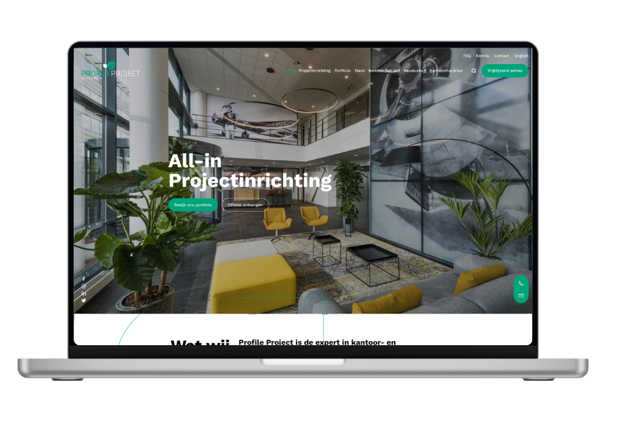 Maatwerk Umbraco Website Profile Project