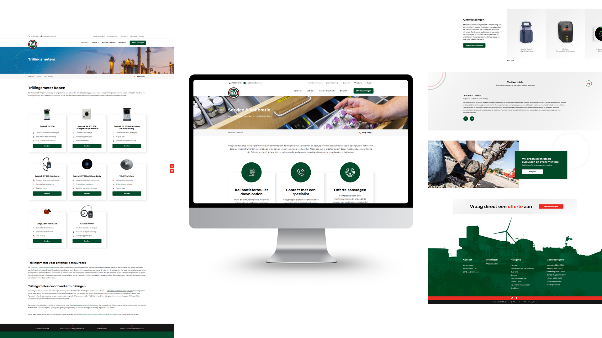 Basystemen Overzicht Nieuwe Umbraco Website