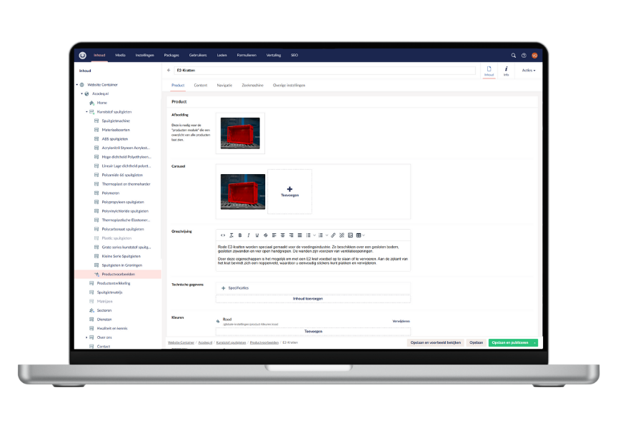 Umbraco Cms Techniek Website Acodeq