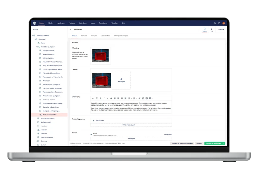 Umbraco Cms Techniek Website Acodeq