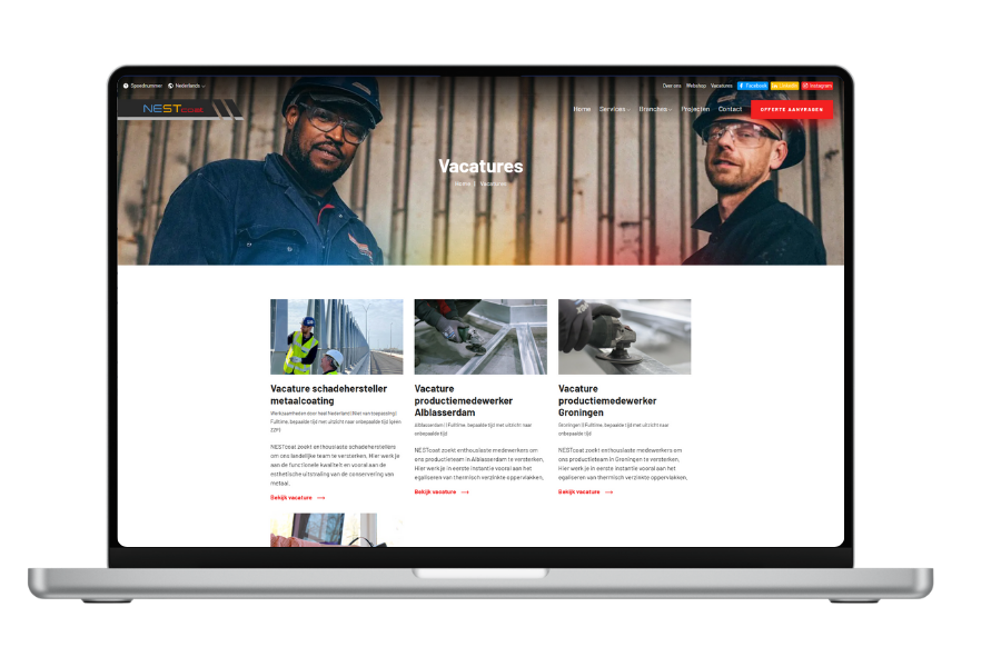 Umbraco Koppeling Crm Nestcoat Website