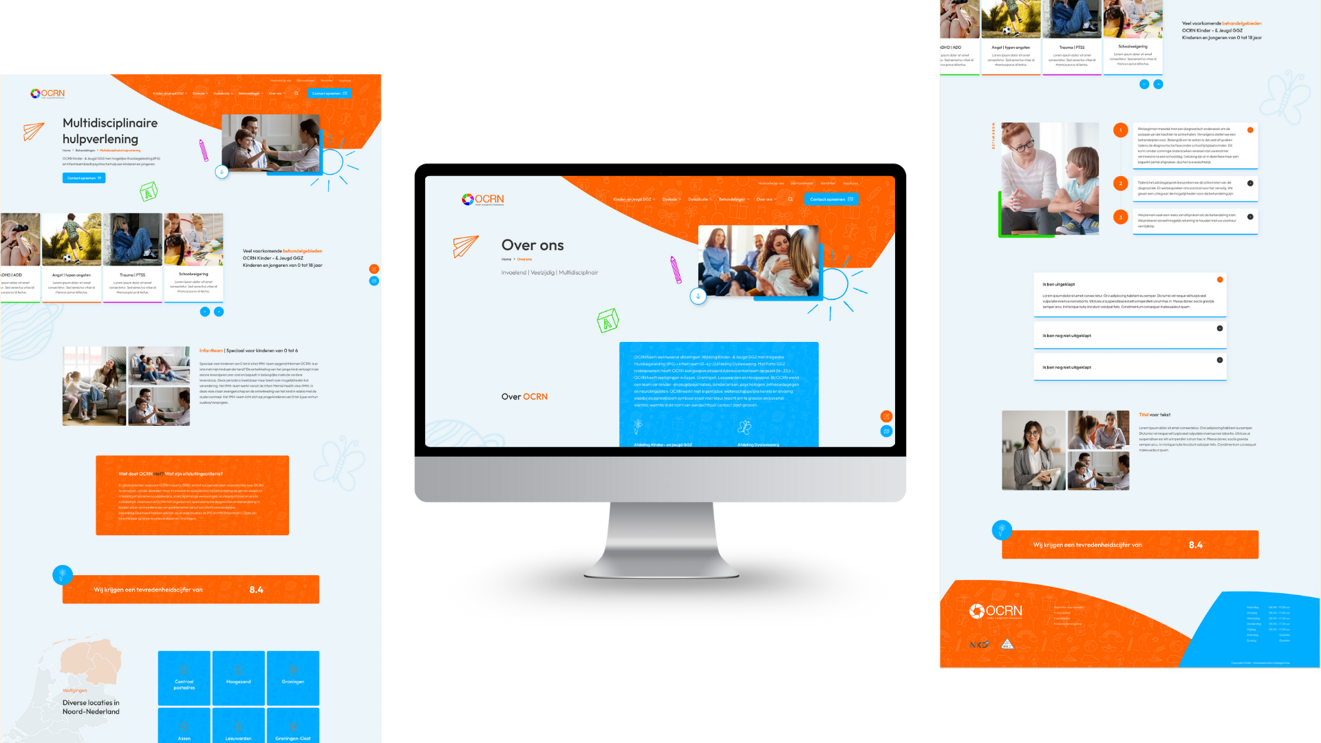 OCRN Overzicht Nieuwe Umbraco Website