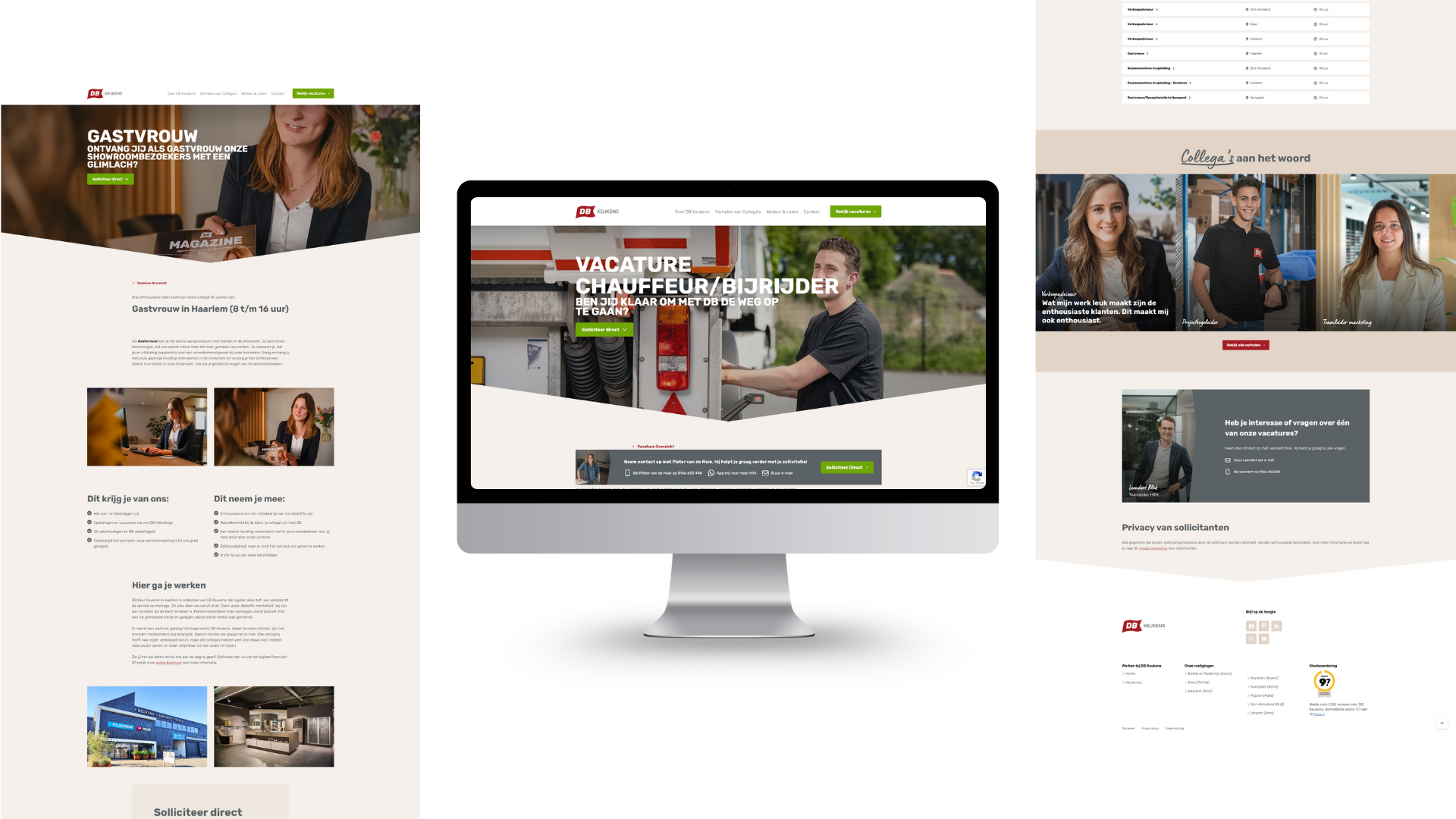 Overzicht Werken Bij Website Db Keukens Umbraco Cms Vrijdagonline