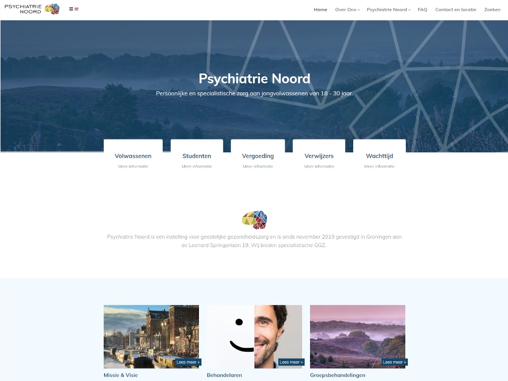 webdesign gezondheidszorg