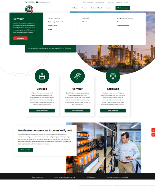 Mega Menu Umbraco Cms Basystemen