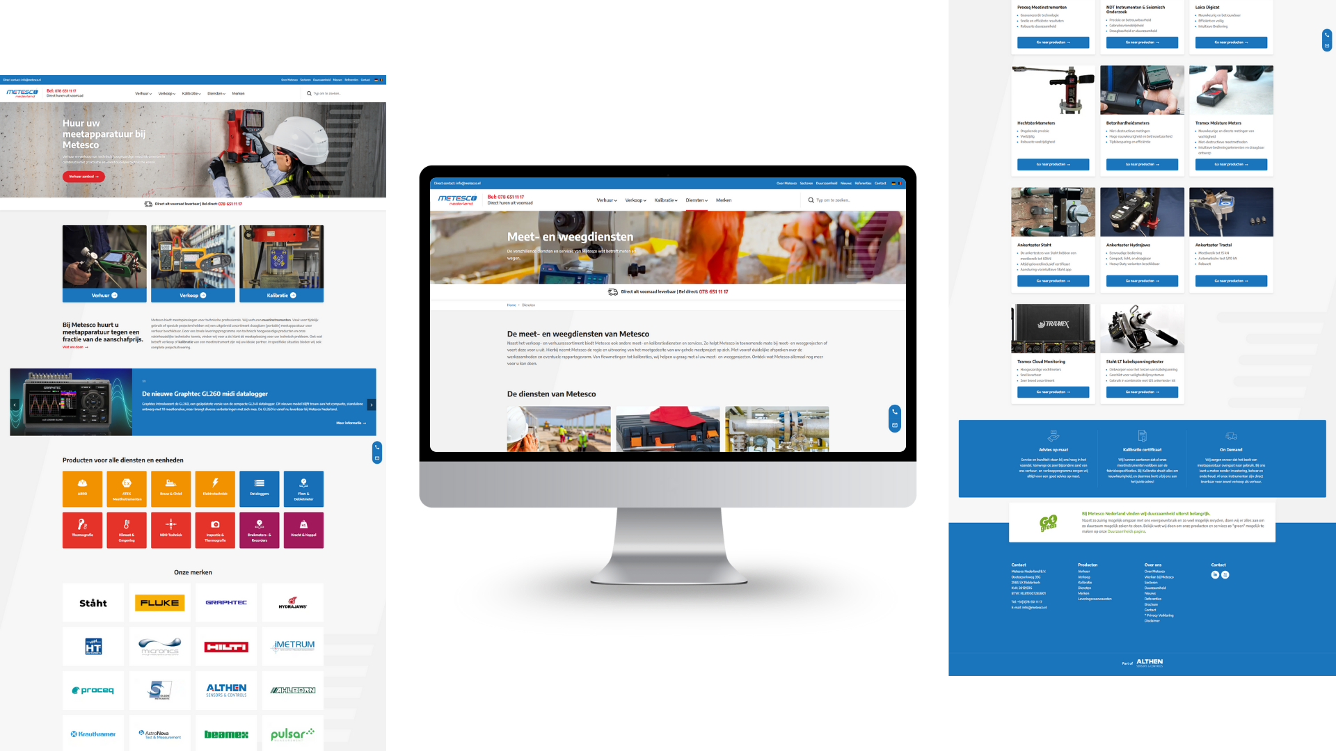 Overzicht Website Metesco Umbraco Cms Productcatalogus