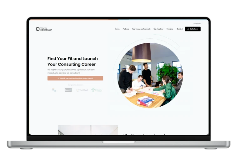 Corporate Umbraco Website Young Consultant