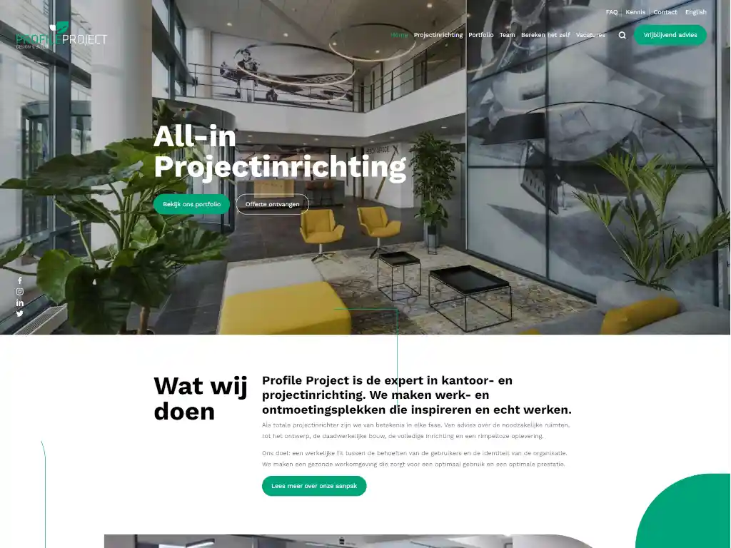 webdesign zakelijke dienstverlening