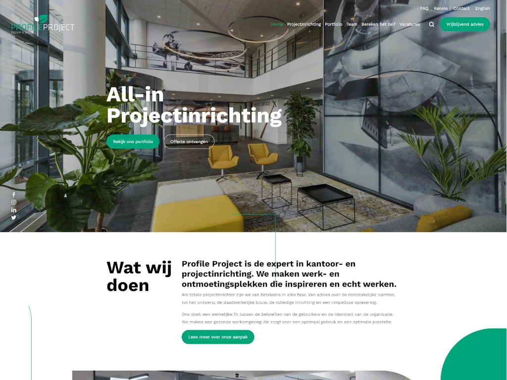 webdesign zakelijke dienstverlening