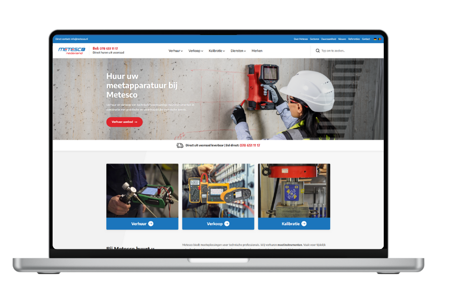 Umbraco Website Producten Catalogus Metesco