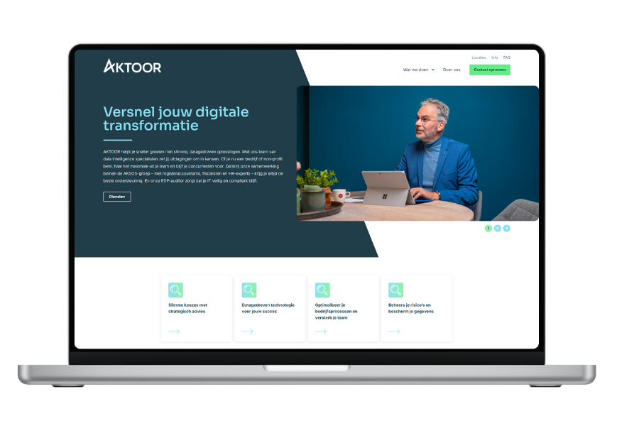 Digitale Transformatie Van Aktoor Website Umbraco Vijdagonline
