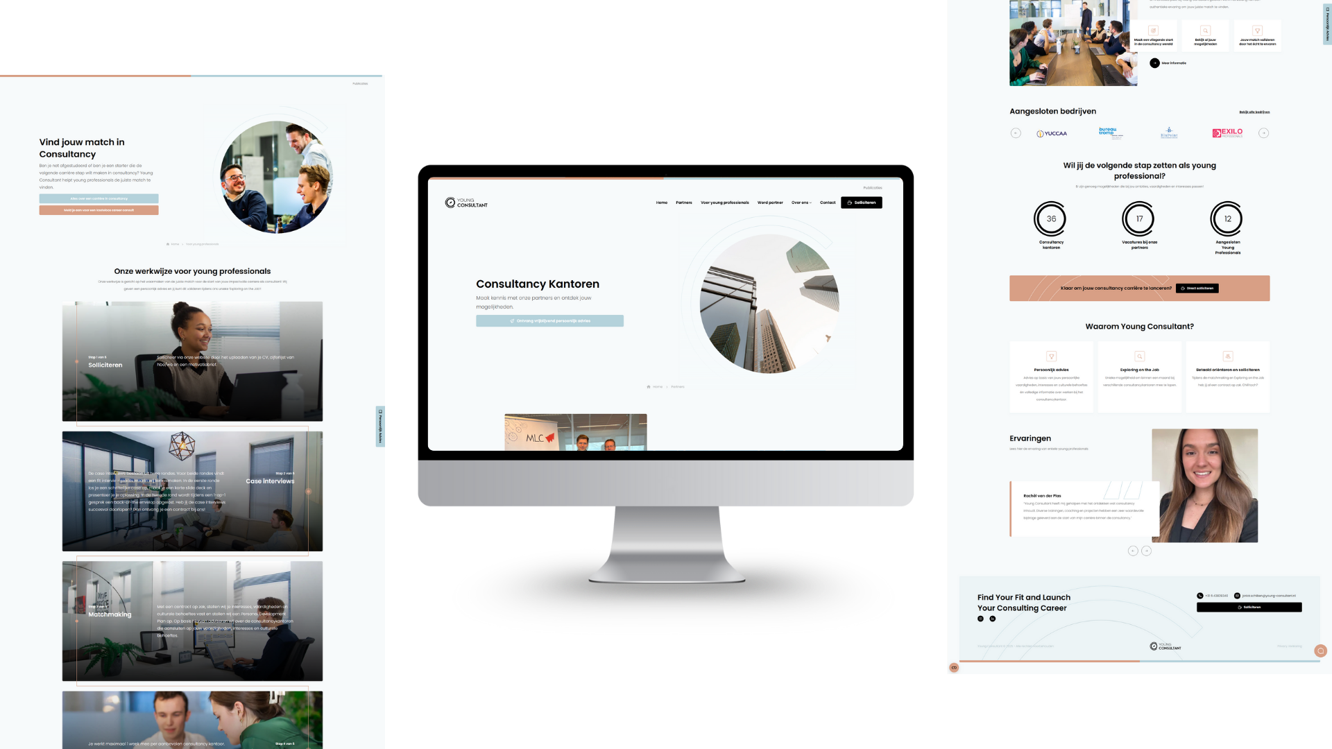 Young Consultant Overzicht Nieuwe Umbraco Website