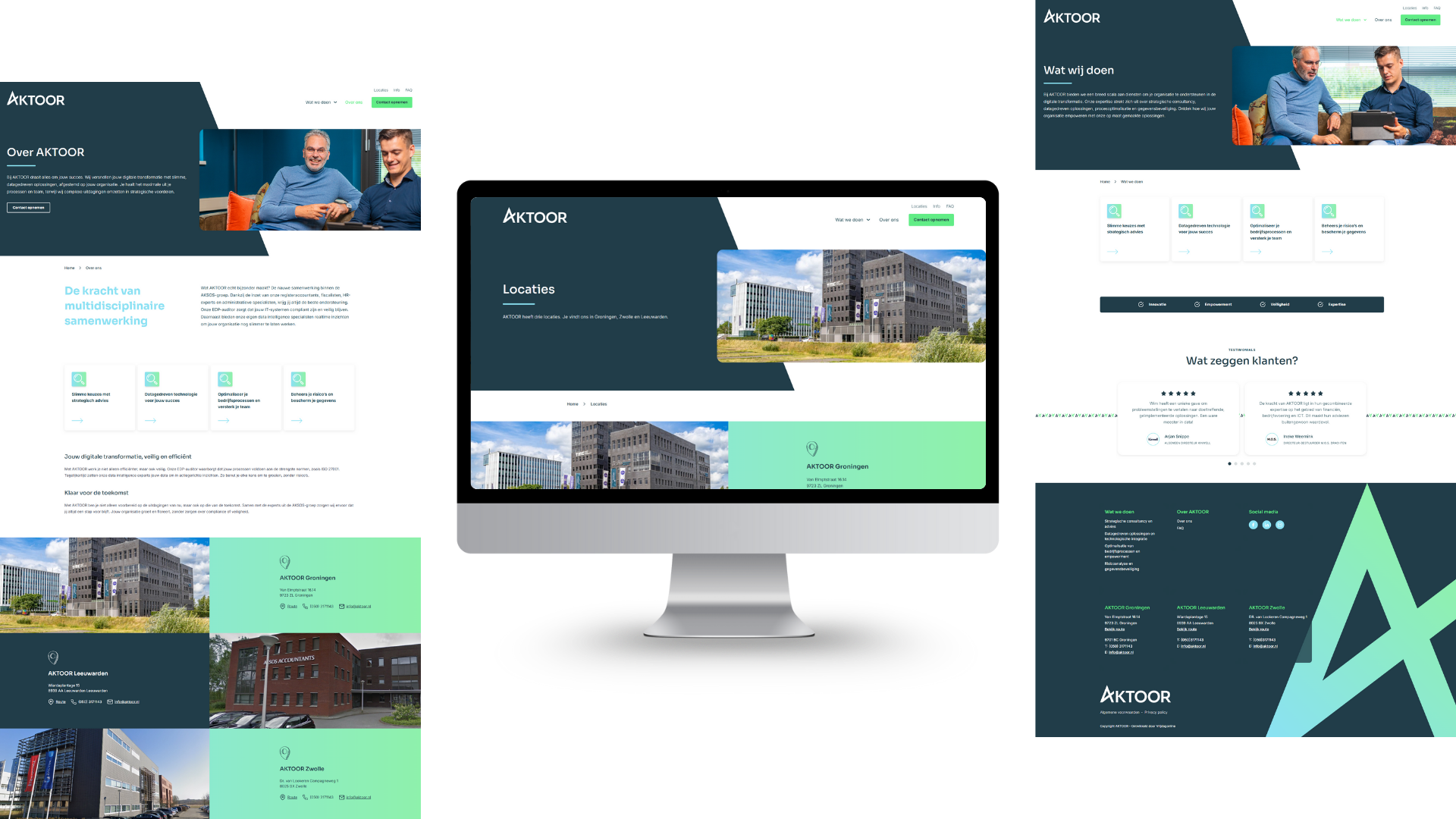 Aktoor Overzicht Nieuwe Umbraco Baseline Website
