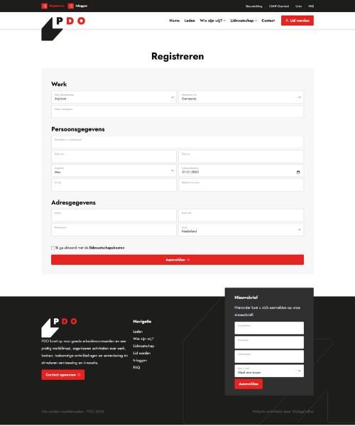 Registreren En Goedkeuren Umbraco Leden Portaal Pdo Cmhf